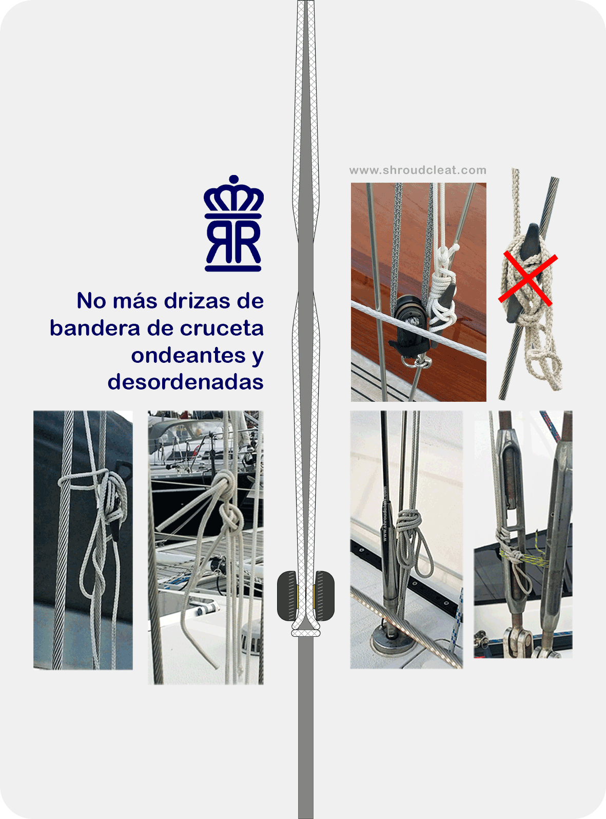 Cornamusa obenque de próxima generación. 